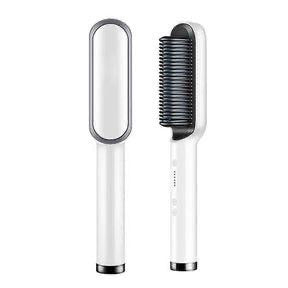 2-in-1 hair straightener hot comb