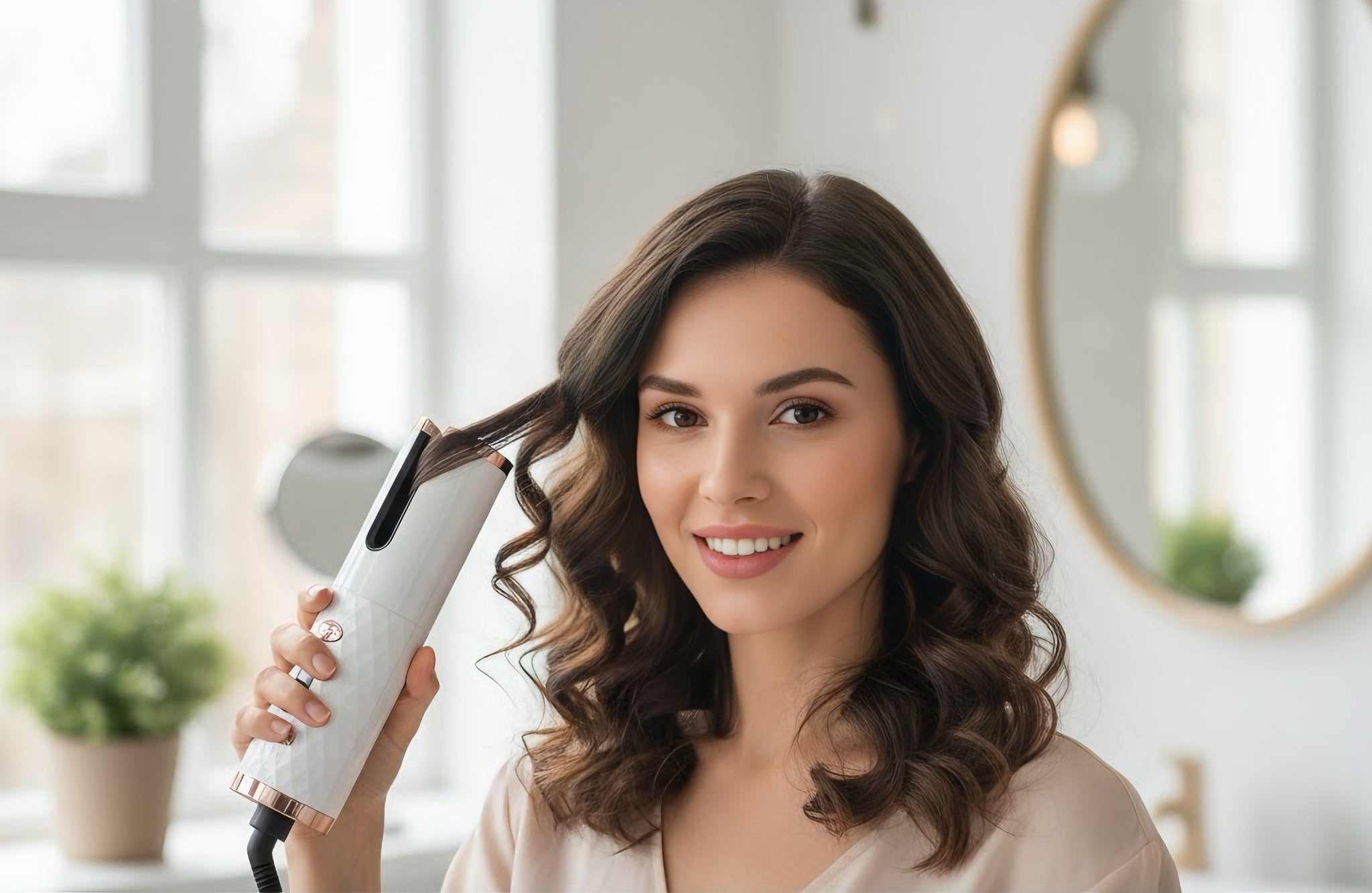 Cordless Automatic Hair Curler